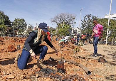 Representantes do Carnaval de BH plantam minifloresta neste sábado (28) como legado da festa
